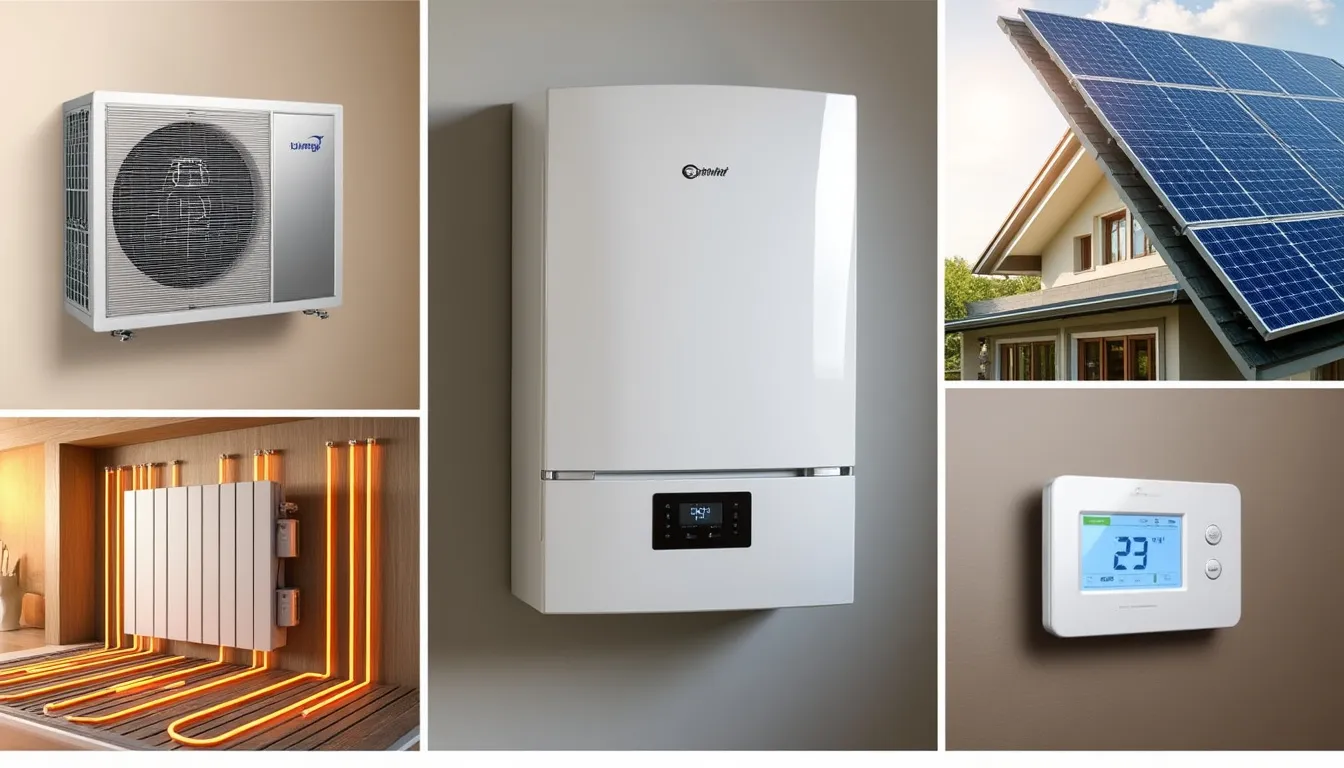 descubra os diferentes tipos de aquecimento para sua casa: lareira a lenha, aquecimento elétrico, caldeira a gás e painéis solares. escolha a solução mais adequada às suas necessidades para um conforto ideal e economia de energia.