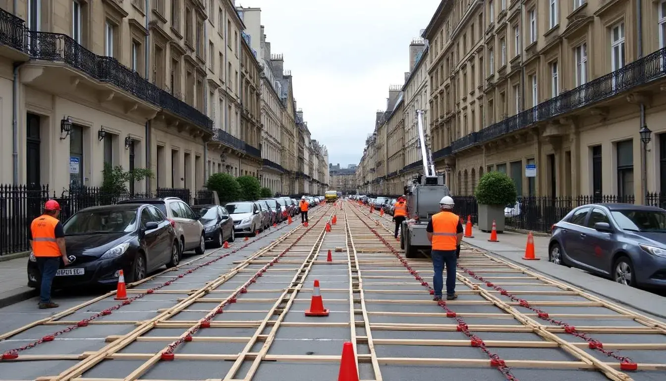 informez-vous sur la fermeture provisoire de la rue aristide briand à épinal pour des travaux de chauffage urbain. détails des dates, déviations et impacts sur la circulation.