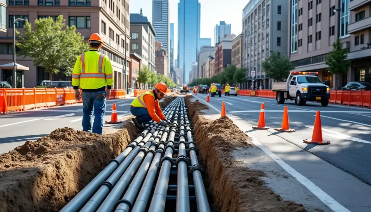 Amélioration du réseau de chauffage urbain : des travaux en cours rue Xaintrailles