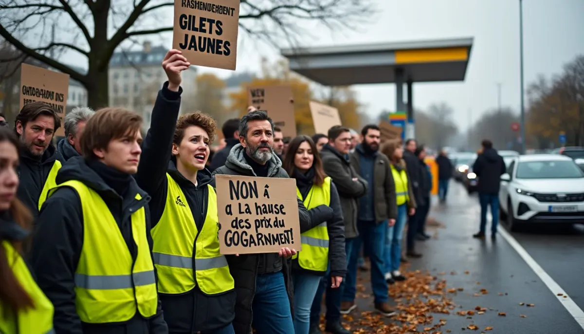 Carburants et chauffage : la menace d'une nouvelle crise des « gilets jaunes » inquiète le gouvernement