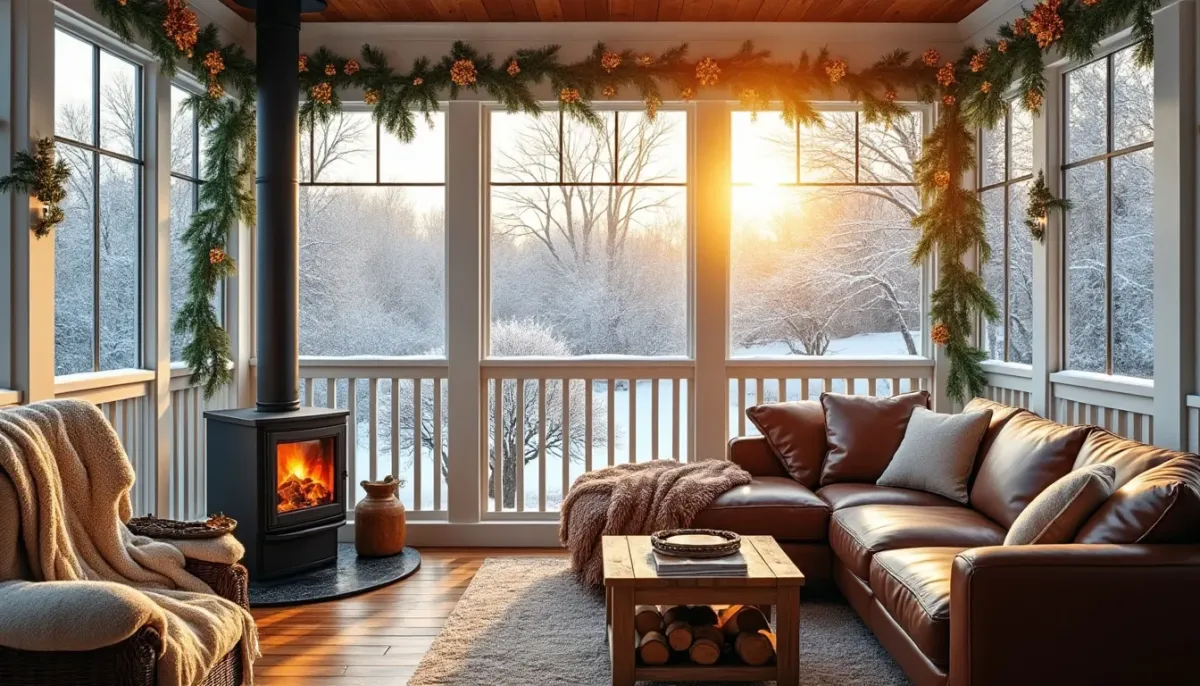 Veranda heating in winter: economical solutions for optimal comfort