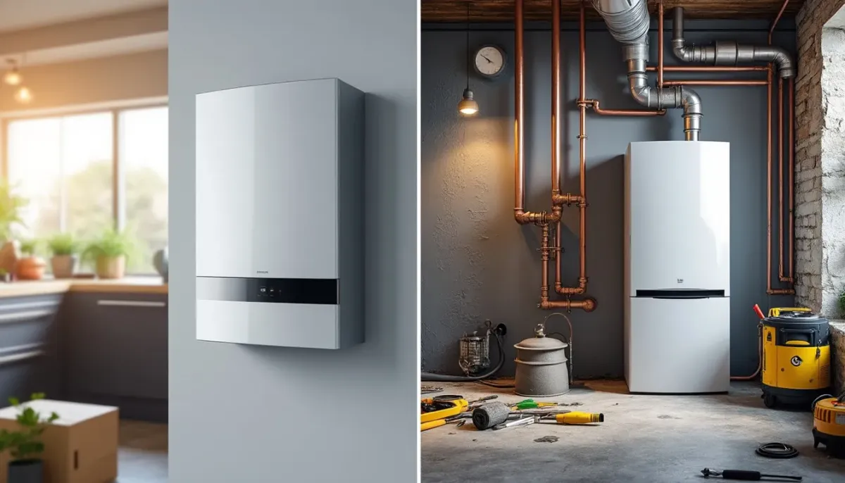 Wählen Sie zwischen einer wandhängenden oder bodenstehenden Gastherme: Installationsleitfaden und praktische Tipps