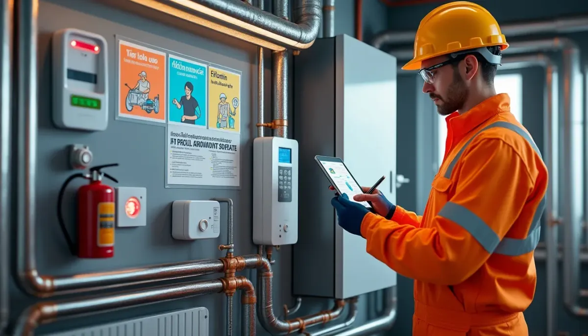 Normes de sécurité pour la création d'installations de chauffage local