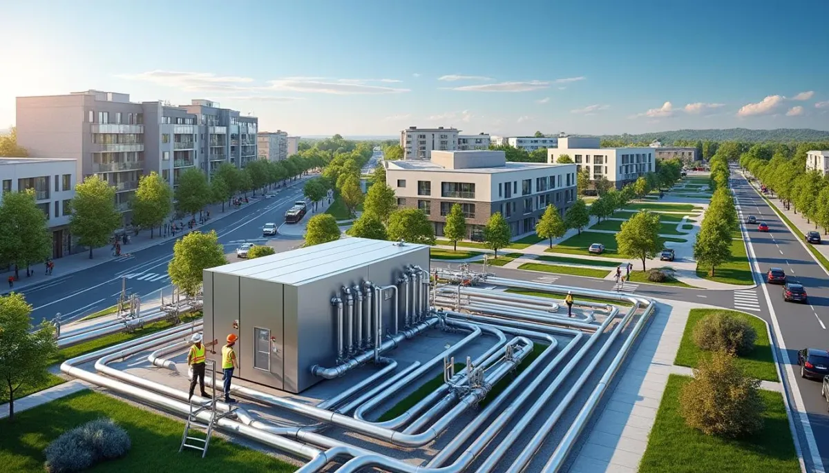 Pierrelatte: a modernização da rede de aquecimento urbano atinge seu marco intermediário