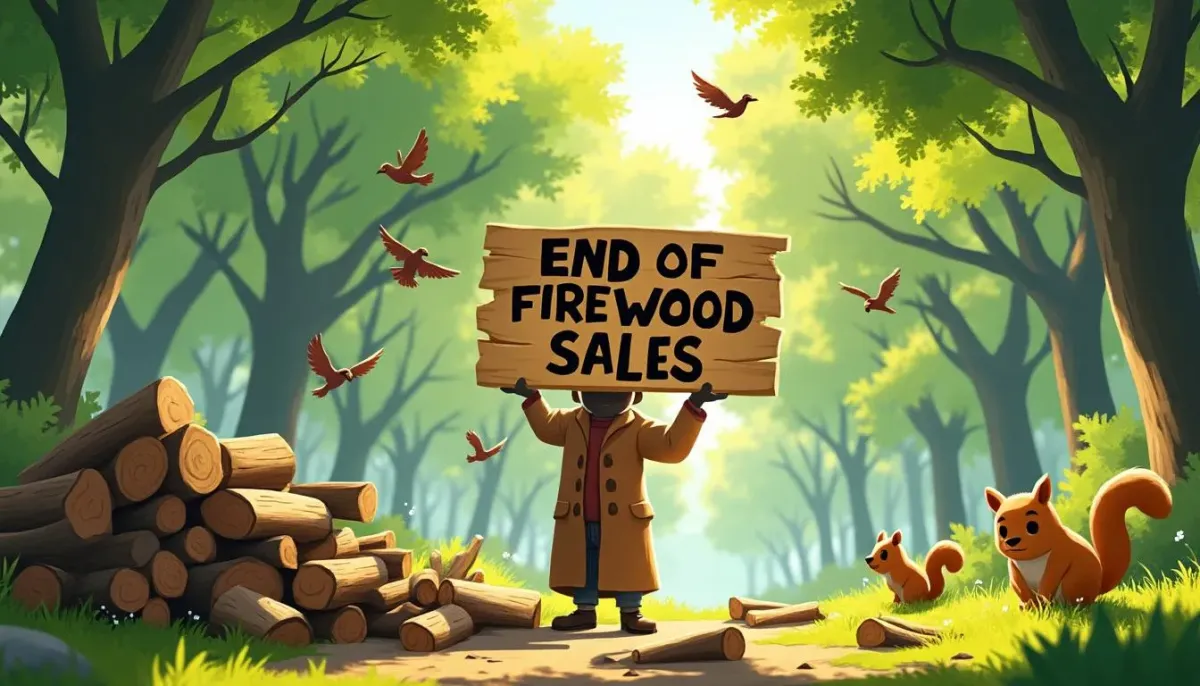 Sugarai met fin à la vente de bois de chauffage