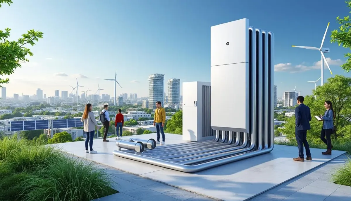 Ein innovatives Heizsystem zur Reduzierung der Verschmutzung und der Kosten in Saint-Nazaire