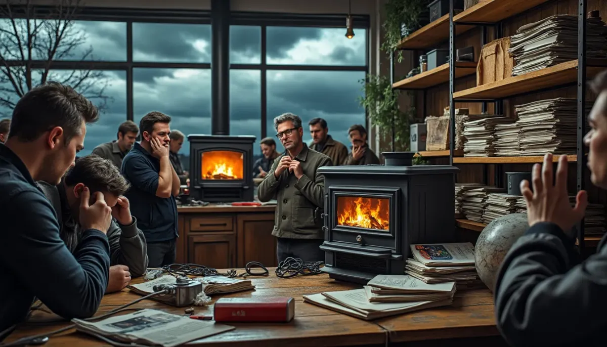 Un viento de pánico frena las ventas de calefacciones de leña: por qué cambiar hoy parece innecesario