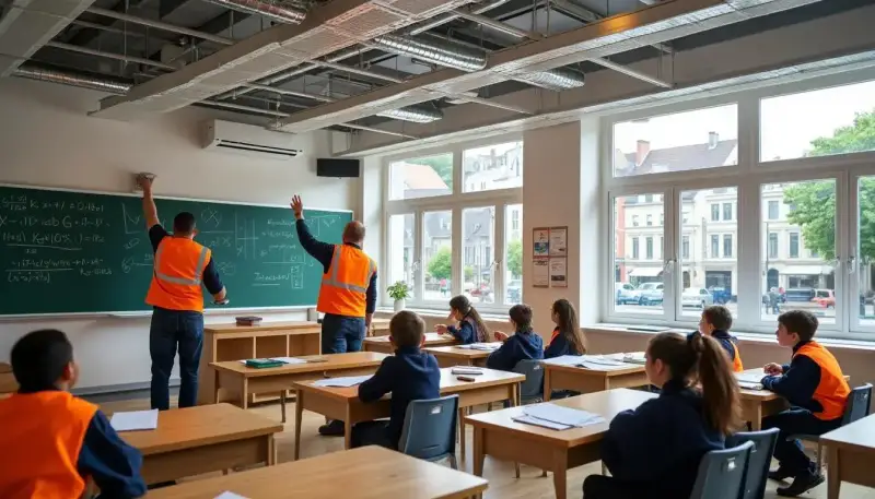 À Amiens, la Région accélère la mise à jour des systèmes de chauffage dans les établissements scolaires