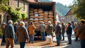 À Pleubian, des habitants se regroupent pour acheter des pellets et réduire leurs dépenses de chauffage