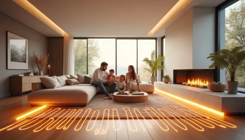 Chauffage au sol : comment optimiser la répartition de la chaleur dans votre maison ?
