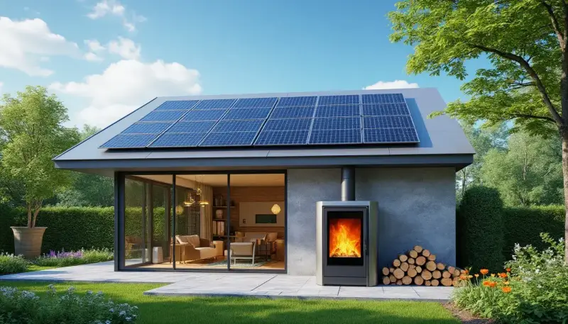 Chauffage combiné solaire et bois : une solution écologique et économique pour 2025