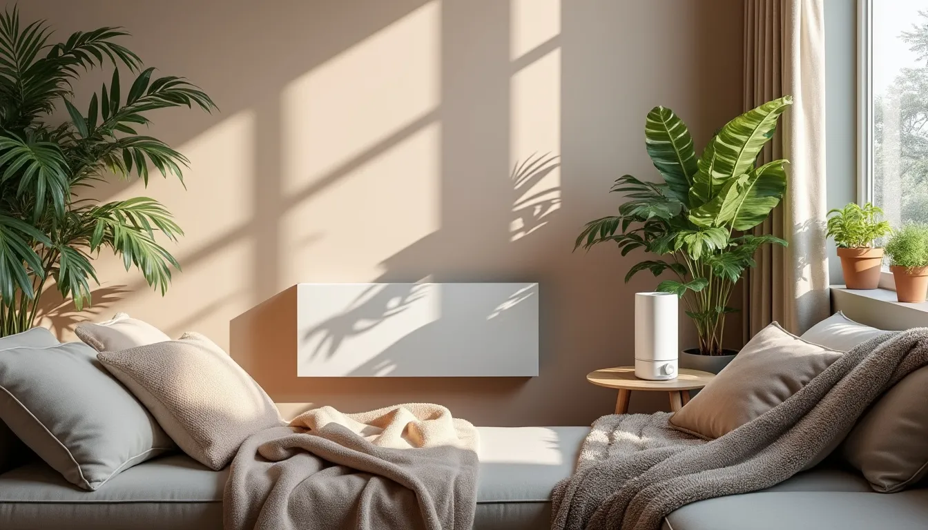 Chauffage efficace : comment éviter le dessèchement de l'air et maîtriser l'humidité ?