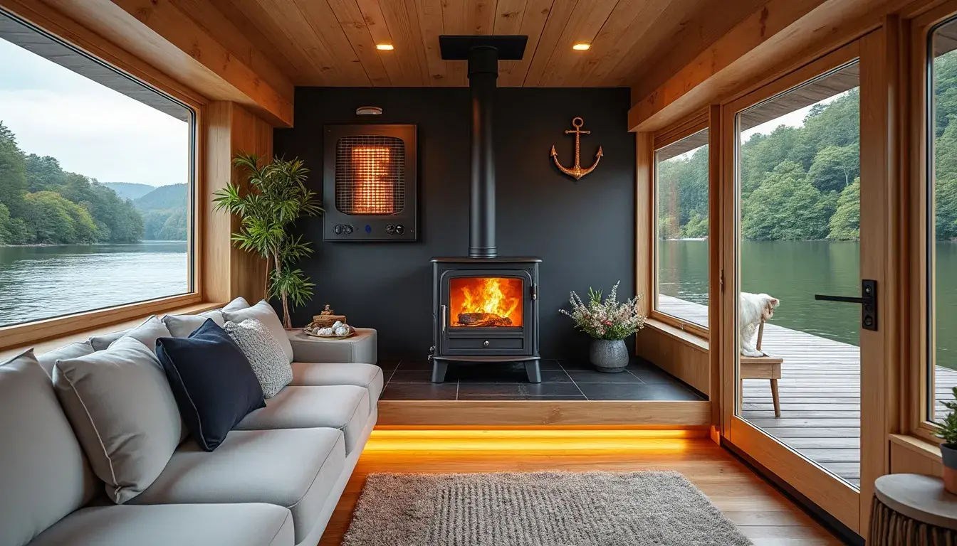 Chauffage péniche : quelles solutions adaptées pour une habitation flottante ?
