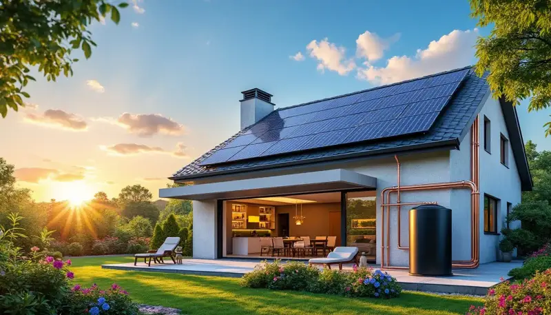 Chauffage solaire combiné : un système performant pour l'eau sanitaire et le chauffage