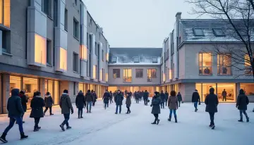 Des progrès dans le chauffage de la cité scolaire à Amiens : une amélioration attendue par rapport à l'hiver dernier