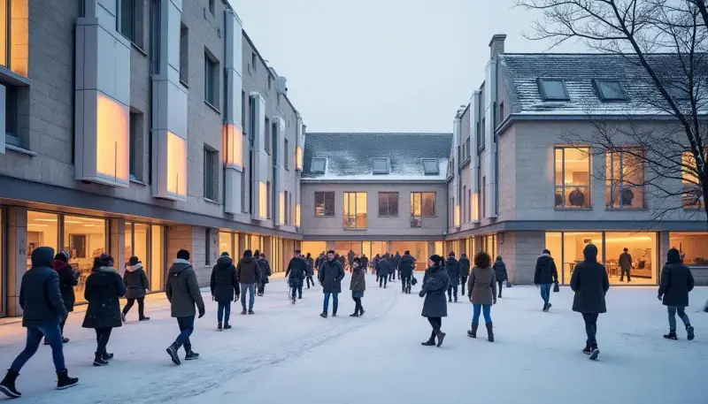 Des progrès dans le chauffage de la cité scolaire à Amiens : une amélioration attendue par rapport à l'hiver dernier