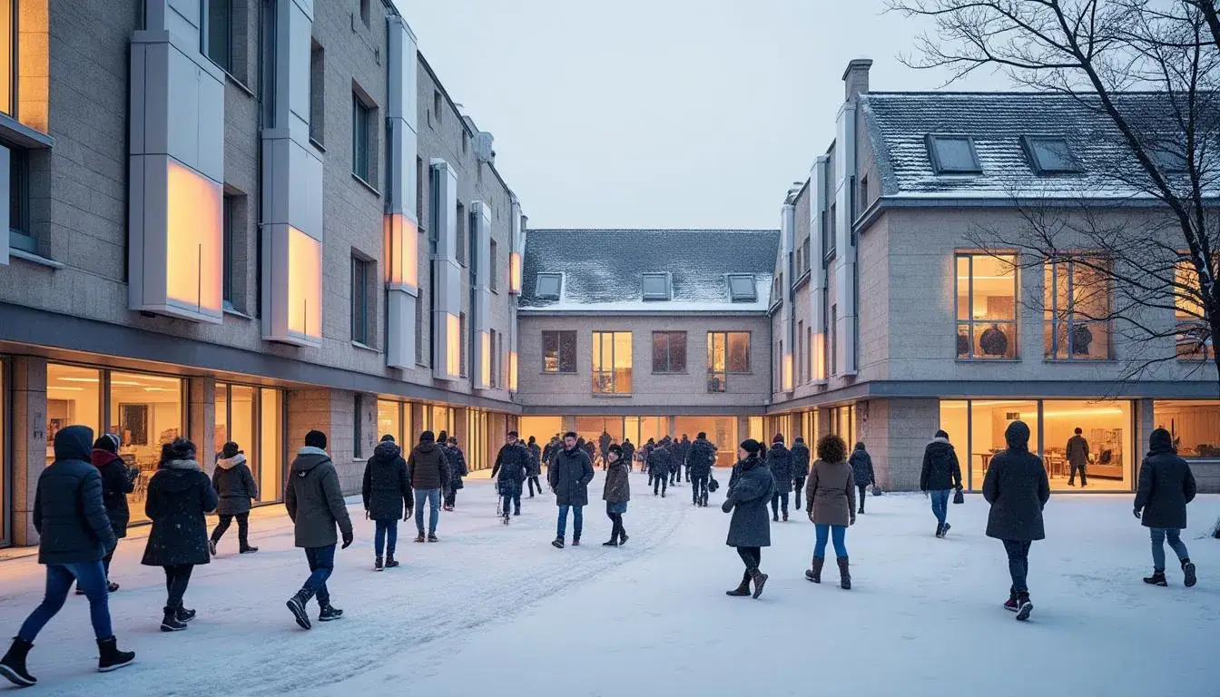 Des progrès dans le chauffage de la cité scolaire à Amiens : une amélioration attendue par rapport à l'hiver dernier
