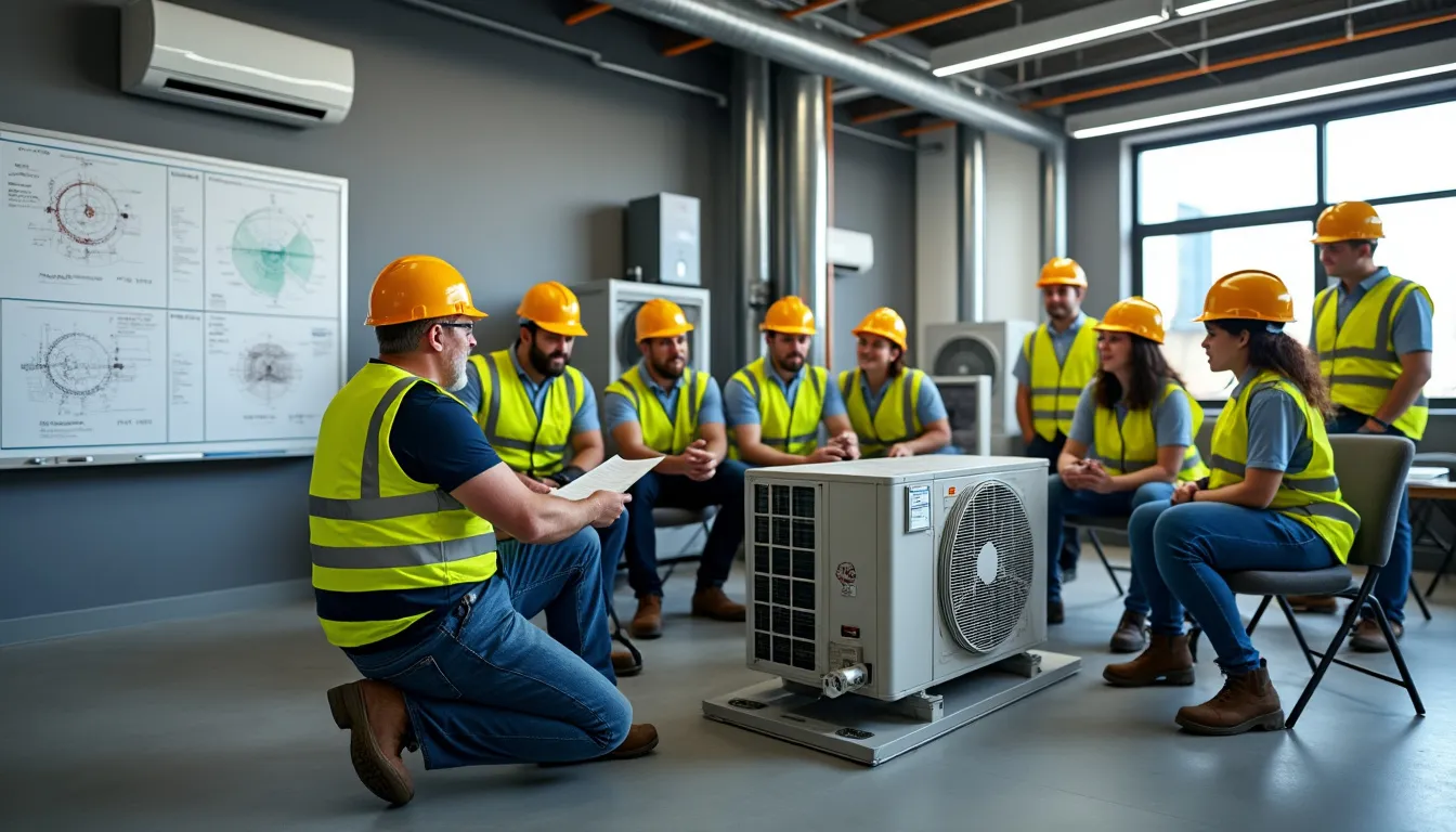 Formation installateur de pompe à chaleur : vers une certification reconnue