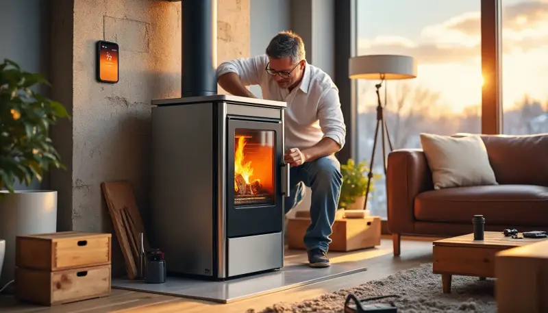 Installer un poêle à granulés : les aides pour un chauffage efficace en 2025