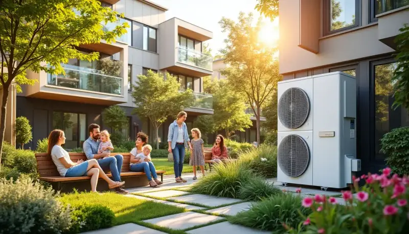 Pompe à chaleur collective : un investissement rentable pour votre copropriété en 2025