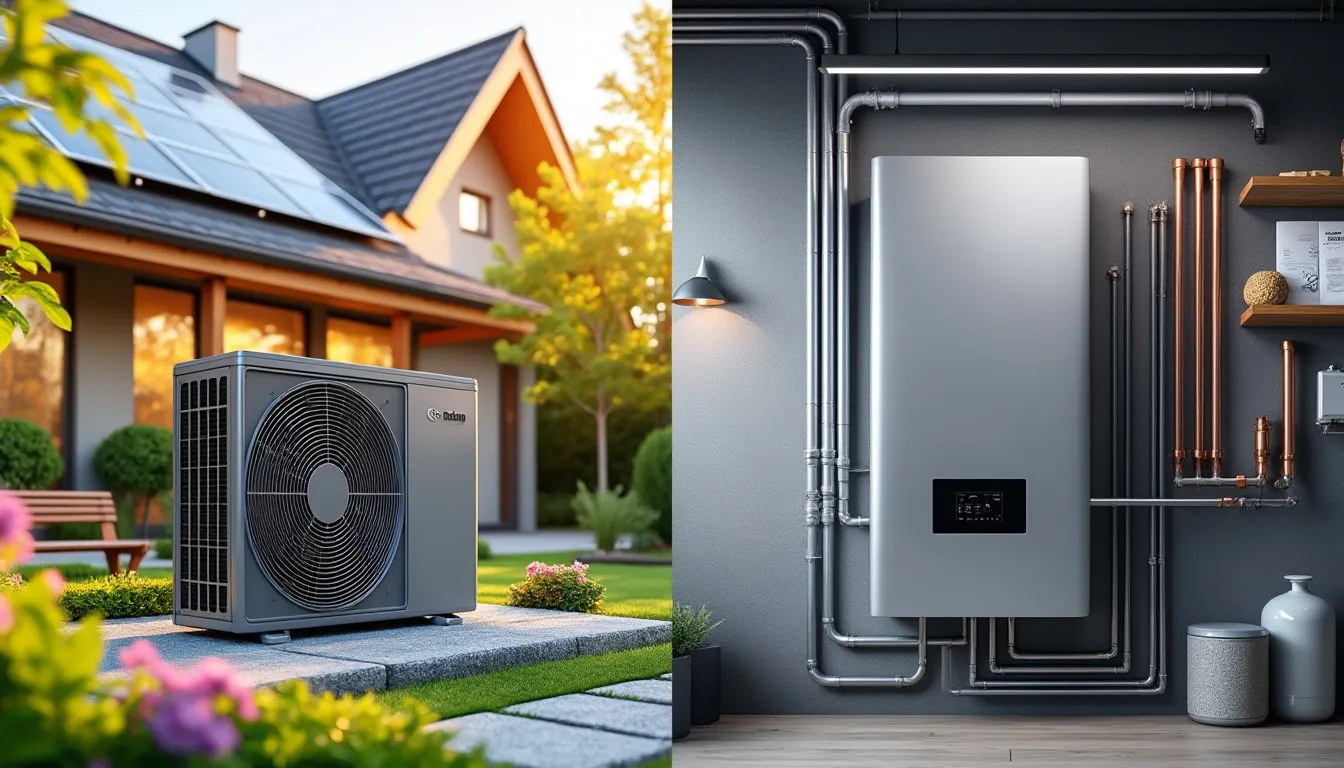 Pompe à chaleur ou chaudière à condensation : quel système choisir en 2025 ?