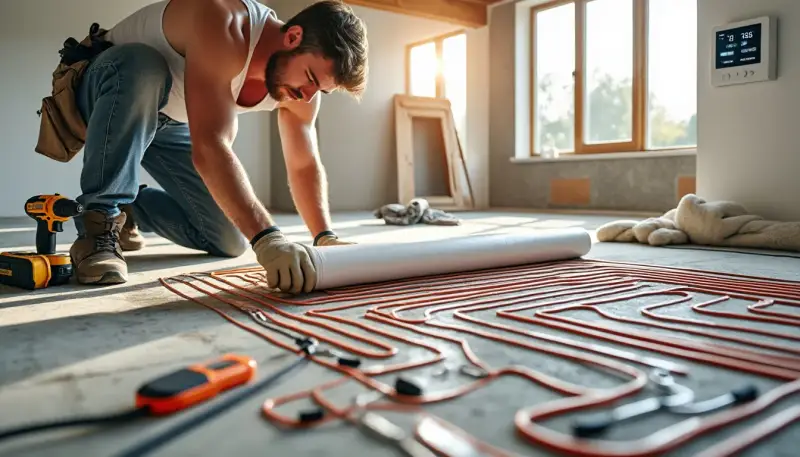 Quel est le coût d'installation d'un plancher chauffant en rénovation ?
