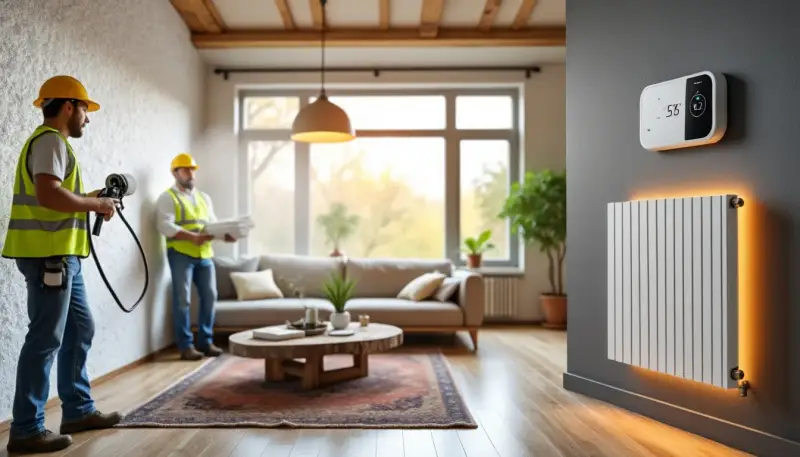 Rénovation énergétique : comment améliorer l'isolation des murs et optimiser le chauffage pour réaliser des économies