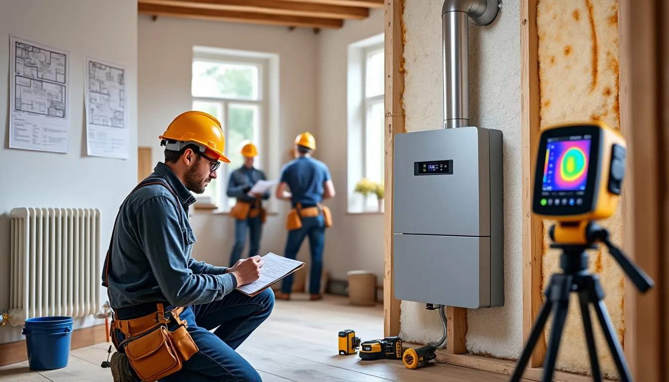 Rénovation énergétique : guide étape par étape pour votre chauffage