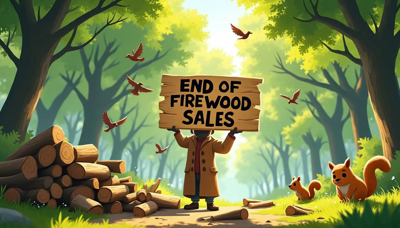 Sugarai met fin à la vente de bois de chauffage
